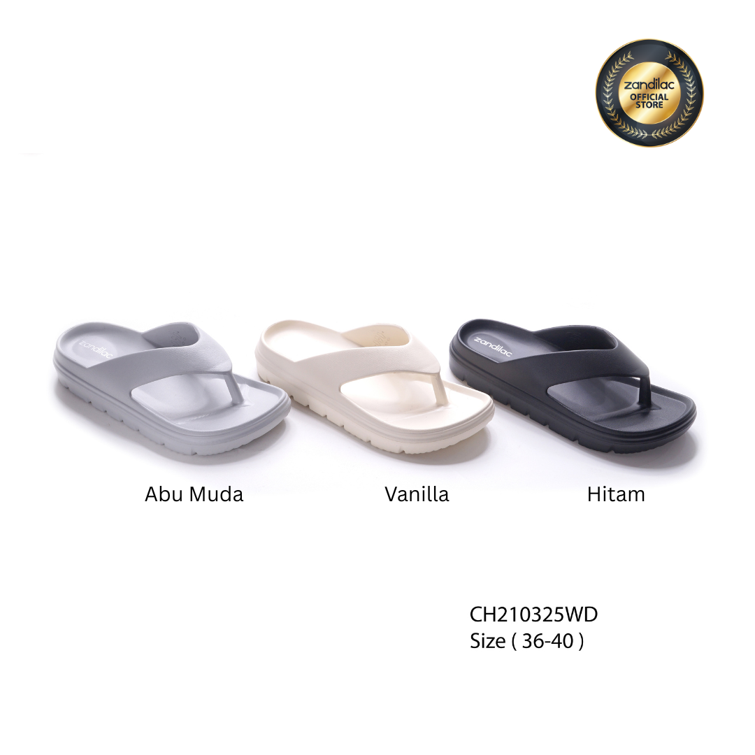 ZANDILAC - SANDAL WANITA DEWASA CH210325WD FULL KARET